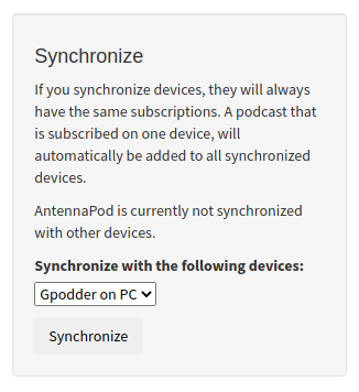 sincronizzare